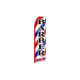 Barber Shop Swooper Flag
