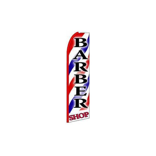 Barber Shop Swooper Flag