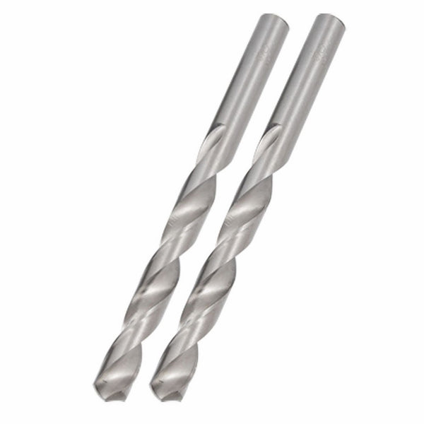 uxcell 2 PCS 10mm Straight Shank Electric HSS Twist Drill Bit