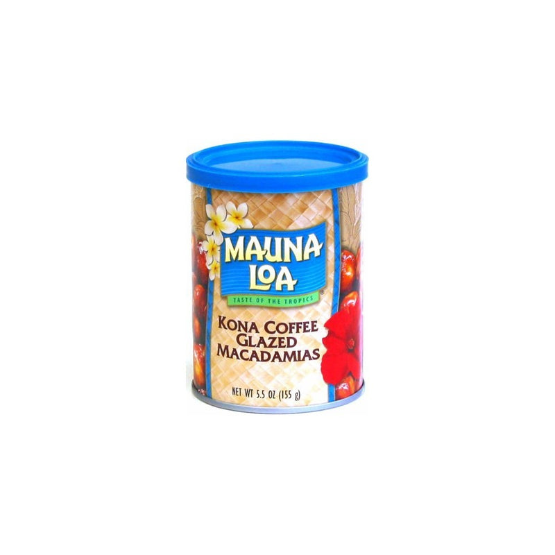 Mauna Loa Kona Coffee Glazed Macadamia Nuts, 5.5-Ounce Can (Pack Of 3)