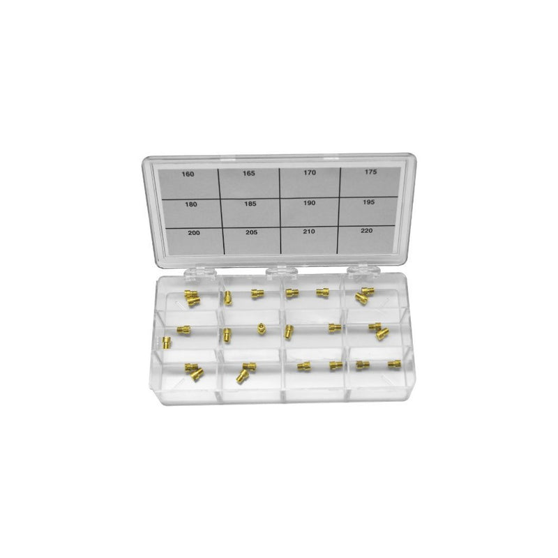 Replacement Jets for Dealer Jet Selection Kit - 195, Manufacturer: EBC, KEIHIN HARLEY JETS 424-27-195