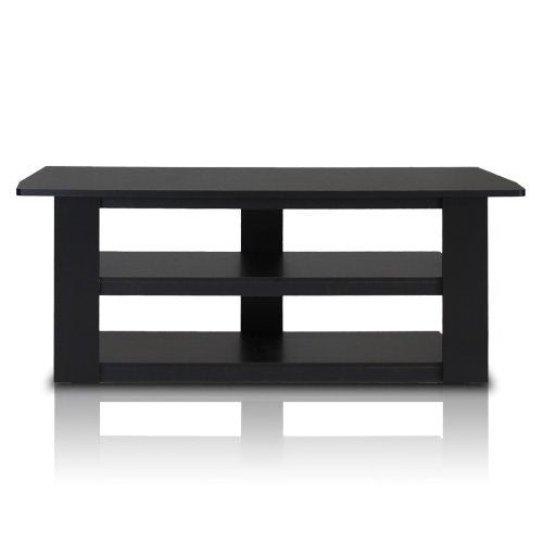 Furinno 12186BK Parsons Television Entertainment Center, 42", Black