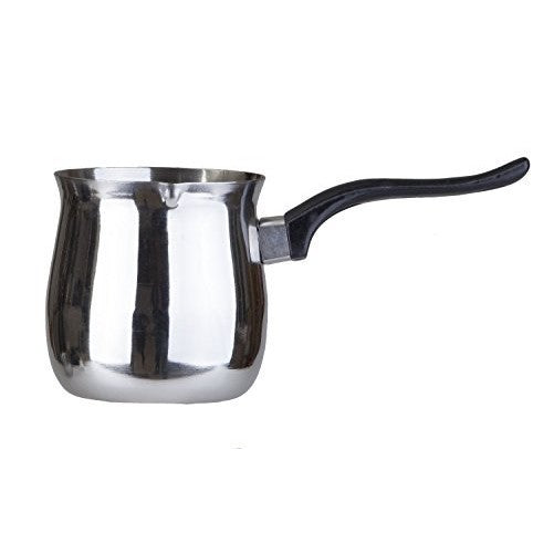 Pal Ed Stainless Steel Turkish Warmer (Finjan, Coffee Pot) (20 Oz.)