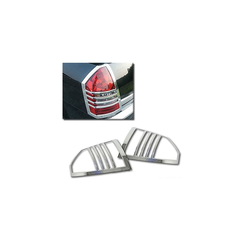 MaxMate Fits 05-07 Chrysler 300/300C Chrome Taillight Cover