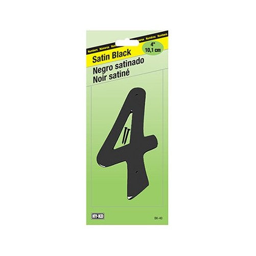 HY-KO PROD BK-40/4 4" Zinc #4 Black/Nails