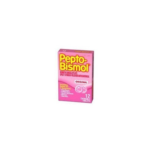 Pepto Bismol Tablet Original 12ct