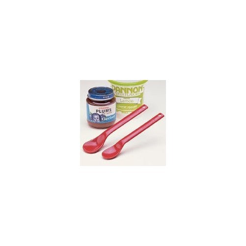 Small Maroon Spoon Feeding Therapy Spoons, 2-Pack