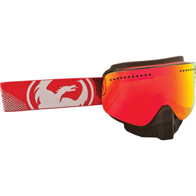 Dragon Alliance Unisex Fade Red NFX Snowmobile Goggles Eyewear, Red Ionized, One Size