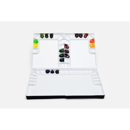 Studio Palette for Watercolor Bullet Proof Glass 55 Watercolors by Mijello