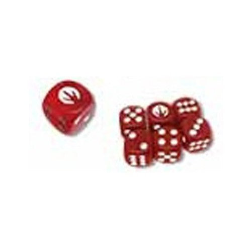 Pokemon Breakpoint Dice, Sealed Set of 7 (Red and White) from the Breakpoint Elite Trainer Box