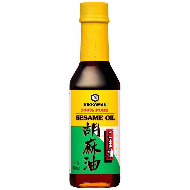 Kikkoman, Sesame Oil, 100% Pure, Pack of 12, Size - 5 FZ, Quantity - 1 Case