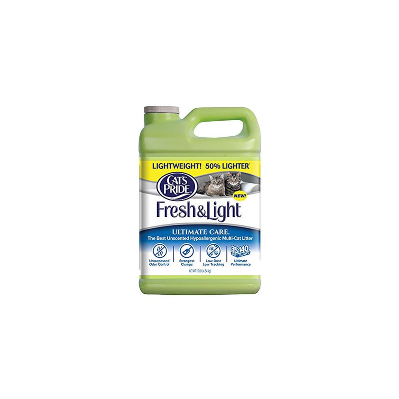 Cat's Pride Fresh Ultimate Care Lightweight Unscented Hypoallergenic Multi-Cat Litter (1 Pack)