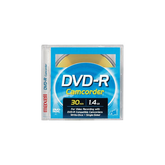 Maxell DVD-R CAM/SONY 3¿ DVD-R Removable Disc In Jewel Box for Sony DVD Camcorders