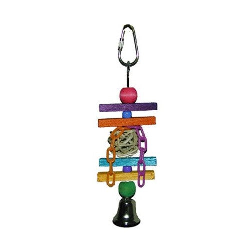 Super Bird Creations 7 by 2-Inch Balsa Munch Bird Toy, Small