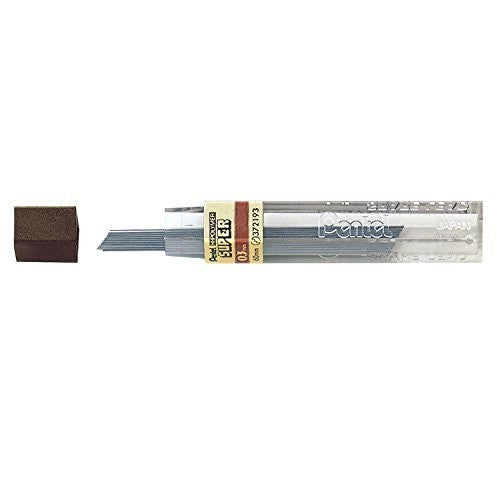 Pentel Super Hi-Polymer Lead, 0.3mm, HB, Box of 12 Tubes (300-HB)