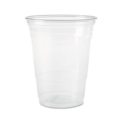 SOLO Cup Company Plastic Cold Cups, 10 Ounces, Clear, 1000 Per Carton