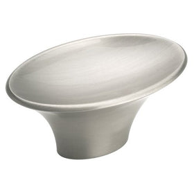 Amerock BP26129-G10 Sleek Knob 2-by-1-Inch Diameter, Satin Nickel