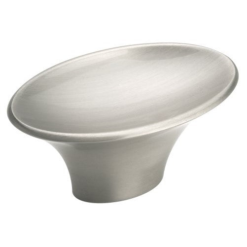 Amerock BP26129-G10 Sleek Knob 2-by-1-Inch Diameter, Satin Nickel