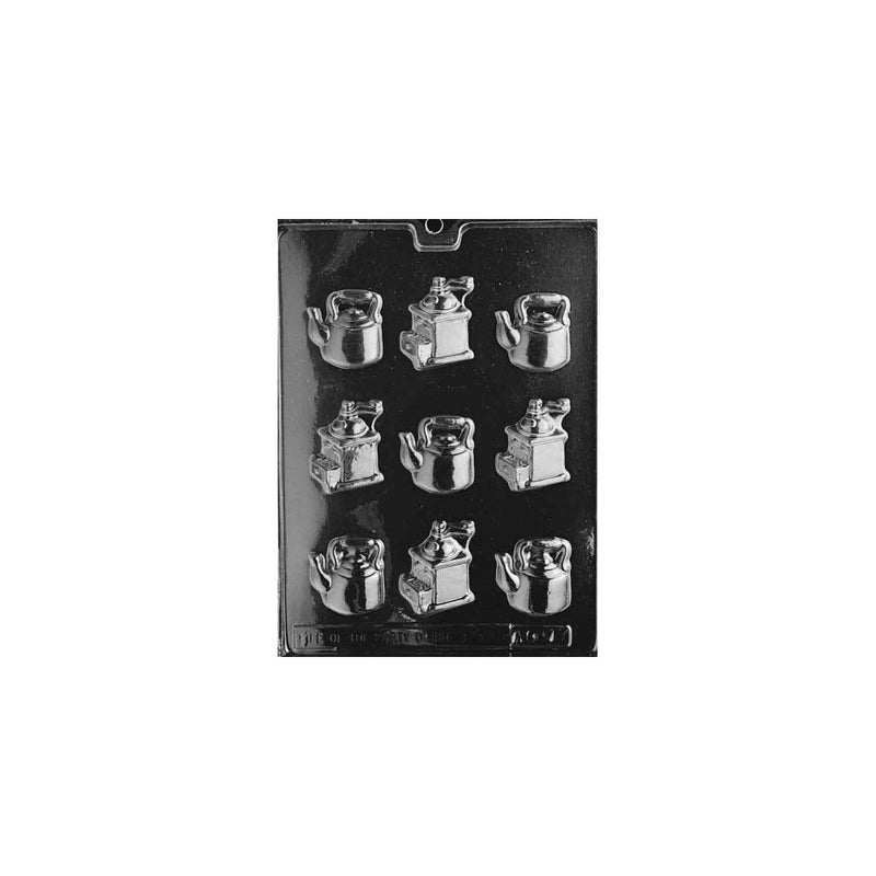 Cybrtrayd Life of the Party AO117 Coffee Pieces Chocolate Candy Mold in Sealed Protective Poly Bag Imprinted with Copyrighted Cybrtrayd Molding Instructions