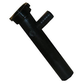 LASCO 03-4329 Black Plastic Tubular 1-1/2-Inch by 8-Inch Direct Connect, Branch Tailpiece with 7/8-Inch Outlet