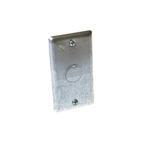 Hubbell Wiring 861 Handy Box Cover with 1/2" Center Knockout