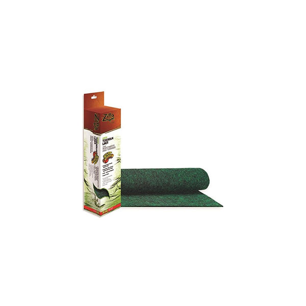 Zilla Reptile Terrarium Bedding Substrate Liner, Green, 55G