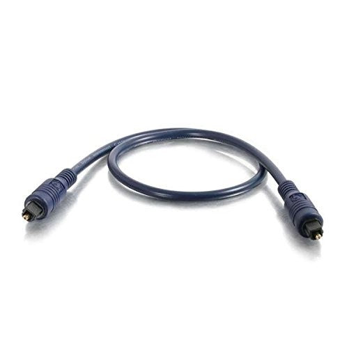 C2G 40392 Velocity Toslink Optical Digital Cable, Blue (9.8 Feet, 3 Meters)