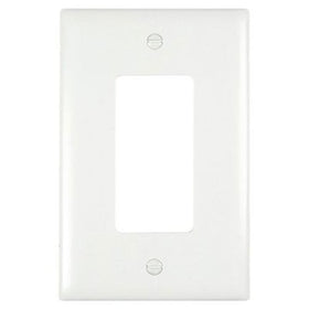PASS & SEYMOUR TPJ26W White 1G Deco Jumbo Plate