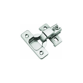 Hickory Hardware P5124-14 1/2-Inch Overlay Euro Frame Hinge, Bright Nickel