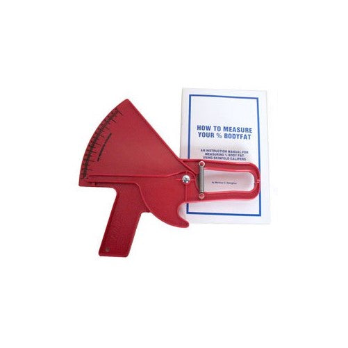 Slim Guide Skinfold Caliper (Red) with Book Model C-120R