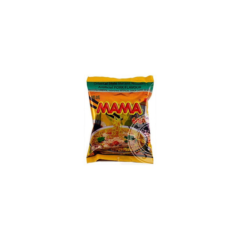 MAMA Instant Noodles Artificial Pork Flavor,30 Pkgs.x 2.12 Oz.(60g)