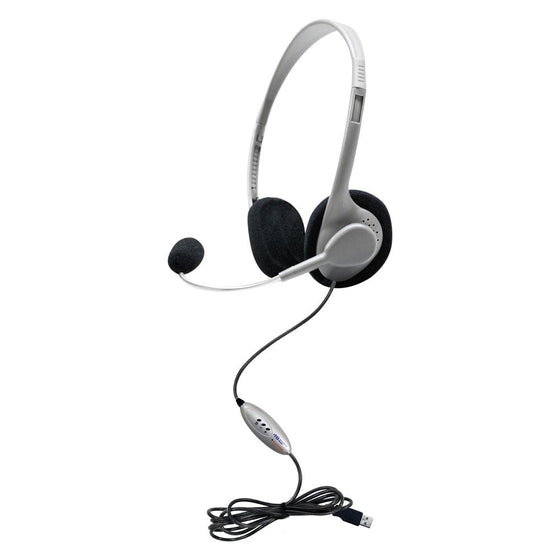 HamiltonBuhl Personal USB Headphone with Microphone