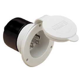 ParkPower 150BBIW.RV 15 Amp Power Inlet, White