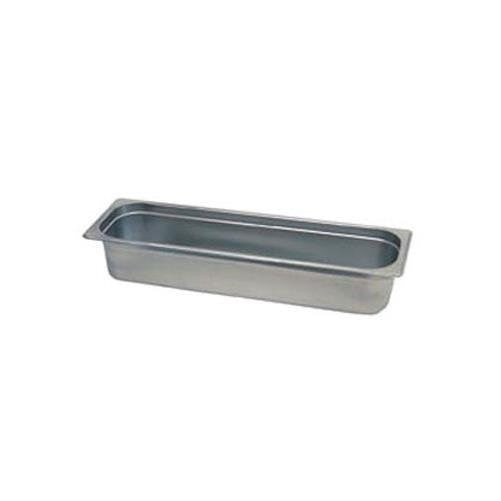 Update International NJP-504L 1/2 Anti-Jam Pan 4" Long Deep, 18-8 Stainless Steel AISI-304