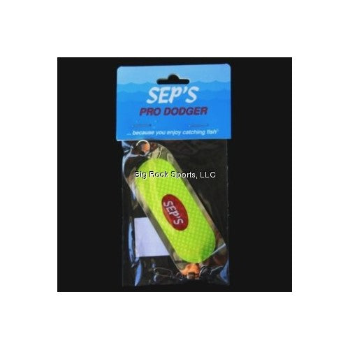 Sep's Pro Fishing Dodger, 4/0, Silver