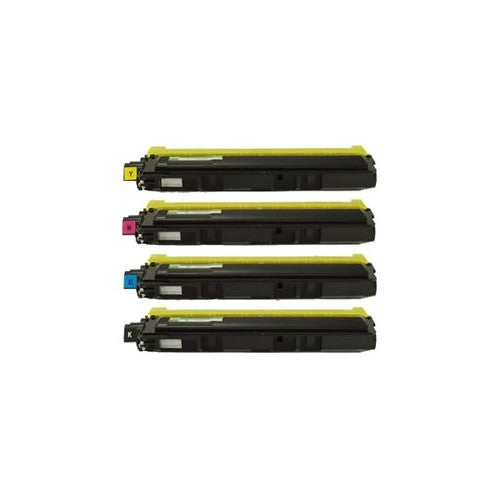 Awesometoner Compatible with Brother TN-210 Toner Cartridges (1 Black,1 Cyan,1 Magenta,1 Yellow) Compatible with Brother MFC 9010CN 9120CN 9320CW / HL 3040CN 3070CW Printer – 4 Pack