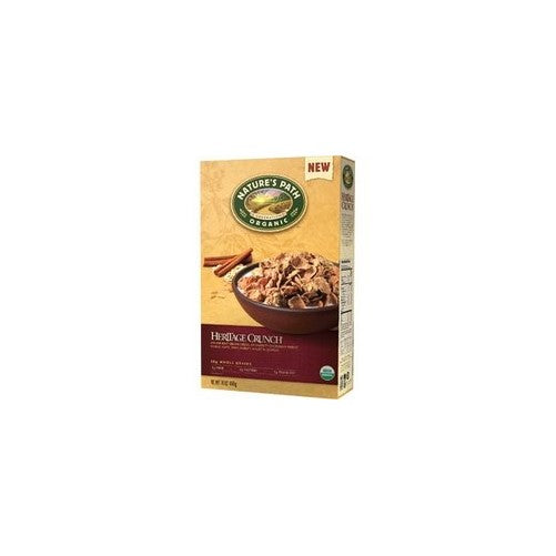 Natures Path Organic Heritage Crunch Cereal, 14 Ounce - 12 per case.