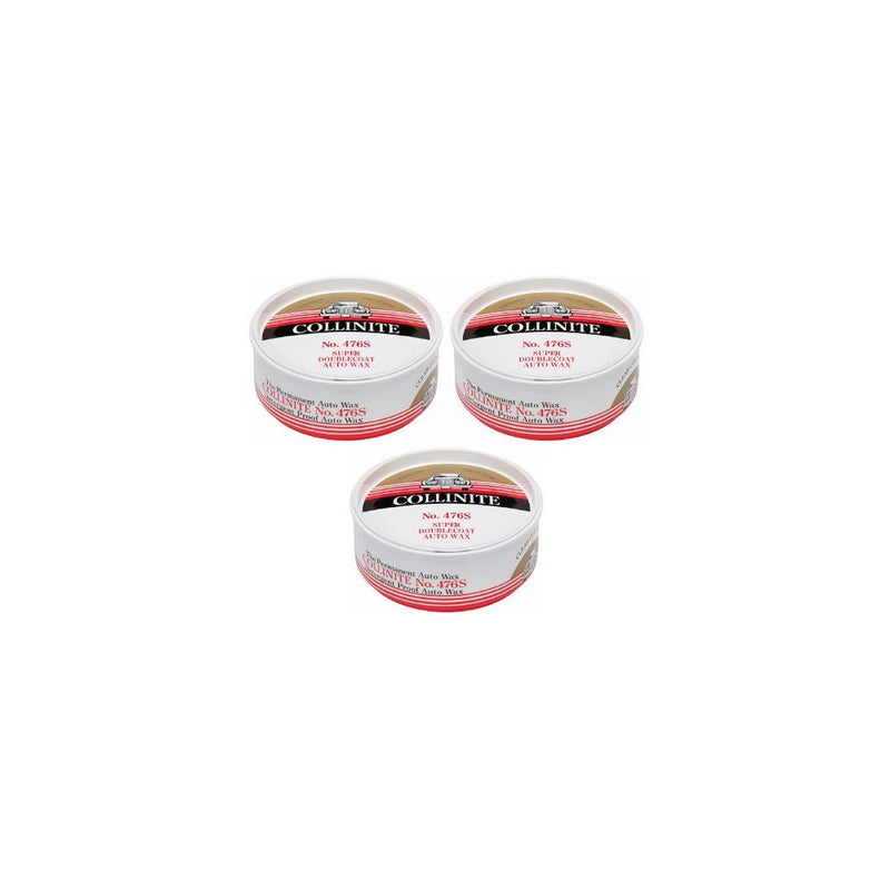 Collinite Super DoubleCoat Wax, 9 oz - 3 Pack