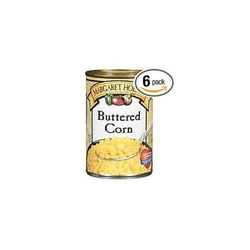 Margaret Holmes Whole Kernal Buttered Corn 15 oz (6 pack)