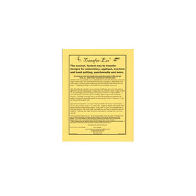 Transfer-Eze Transfer Paper (30pk) 8 1/2" x 11" Sheets for Easy, Fast, Do-It-Yourself Transfers for Embroidery, Applique, Punchneedle, Quilting and More.