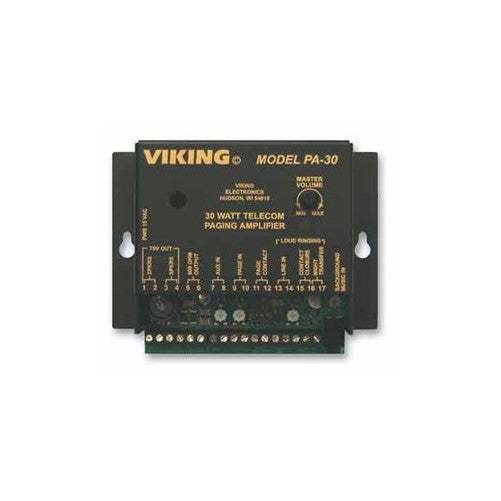 Viking 30 Watt Telecom Pagin Amp