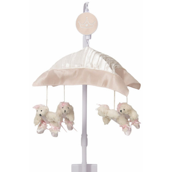 Sweet Potato Lil' Princess Musical Mobile, Pink/Cream/Ivory