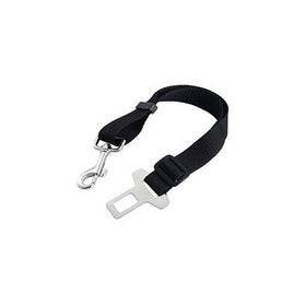 Sofantex Universal Dog Leash Automobile Seatbelt Adapter Extender (Twin Pack Seat Belt Gear Travel System), Black