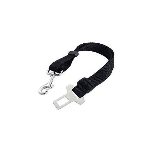 Sofantex Universal Dog Leash Automobile Seatbelt Adapter Extender (Twin Pack Seat Belt Gear Travel System), Black