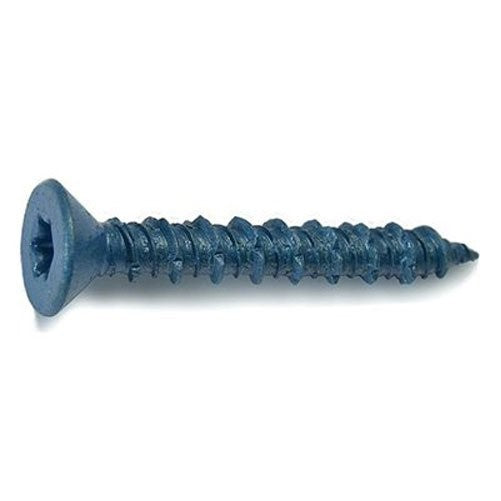 MIDWEST FASTENER 51783 50 Pack 5/16" x 2-1/4" Star Flat Head Masonry Screw