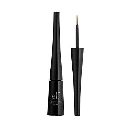 e.l.f. Expert Liquid Liner, Jet Black, 0.15 Fluid Ounce