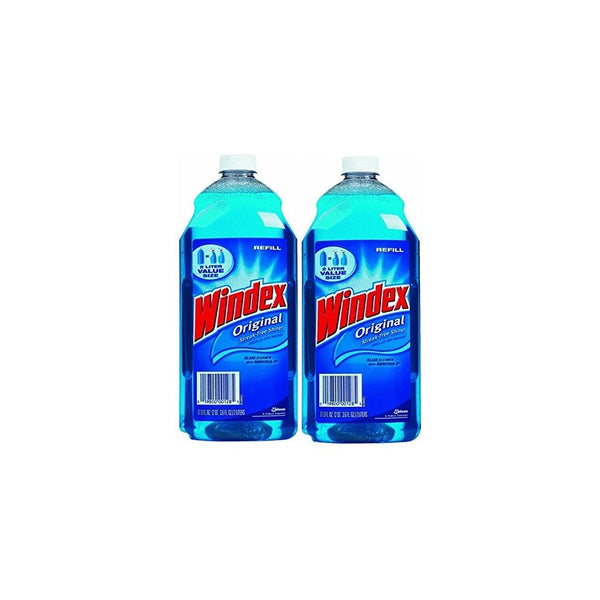 Windex Glass Cleaner Refill 2 Liter (Pack of 2)