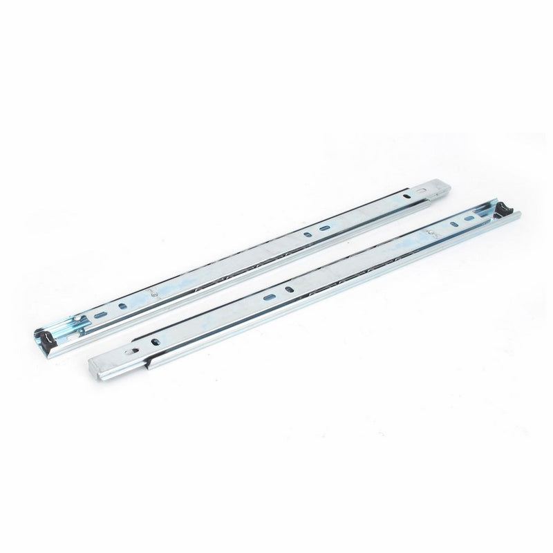 Uxcell a15070100ux0209 2pcs 13" Side Mount Ball Bearing Cabinet Keyboard Tray Drawer Slides (Pack of 2)