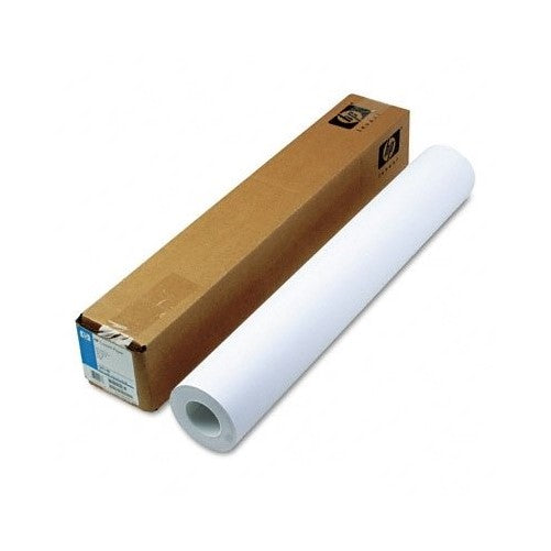 HP C6019B Designjet Inkjet Large Format Paper, 4.5 mil, 24" x 150 ft, White