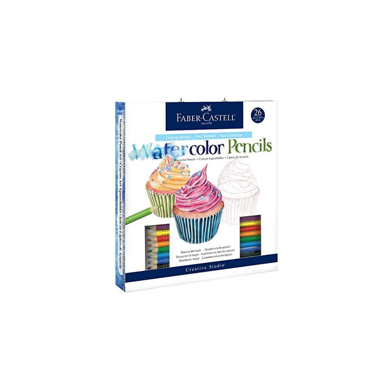 Faber-Castel Creative Studio Getting Started Art Kit, Watercolor Pencil